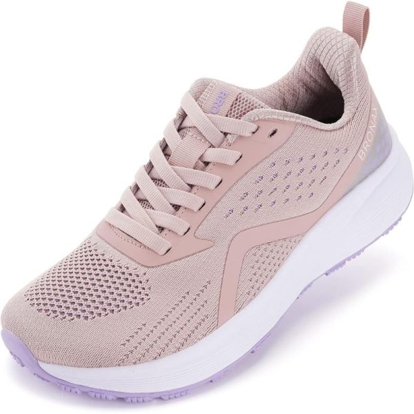 BRONAX Women’s Wide Toe Box Road Running Shoes | Wide Athletic Tennis ...