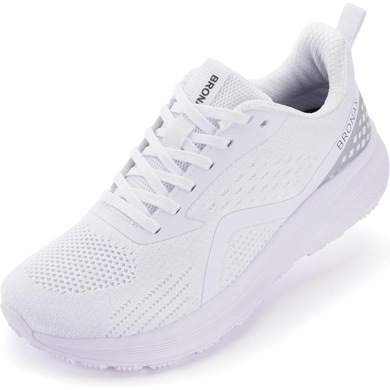 BRONAX Women’s Wide Toe Box Road Running Shoes | Wide Athletic Tennis ...